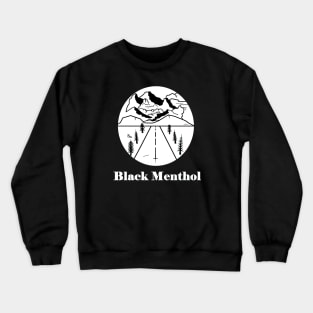 Black Menthol Crewneck Sweatshirt